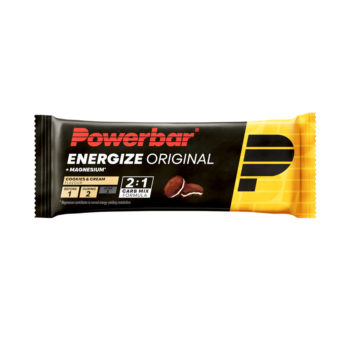 POWERBAR Energize Original - 5 x 55 g - Cookies & Cream
