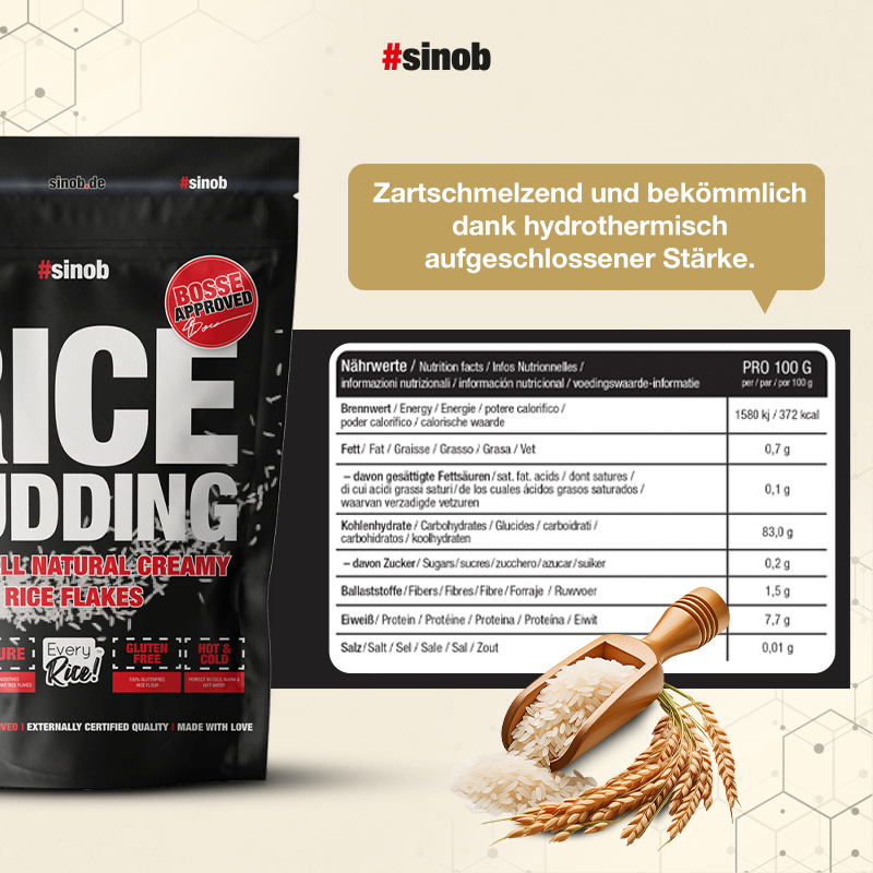 sinob Core Reis Pudding / Rice Cream neutral