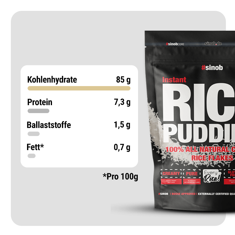sinob Core Reis Pudding / Rice Cream neutral