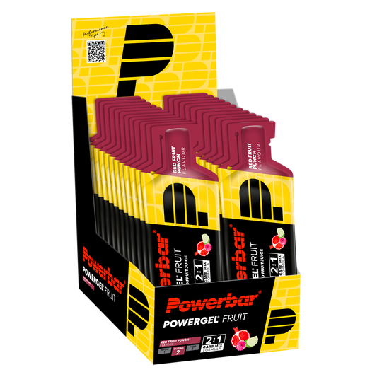 POWERBAR PowerGel Fruit - 24 x 41 g - Red Fruit Punch