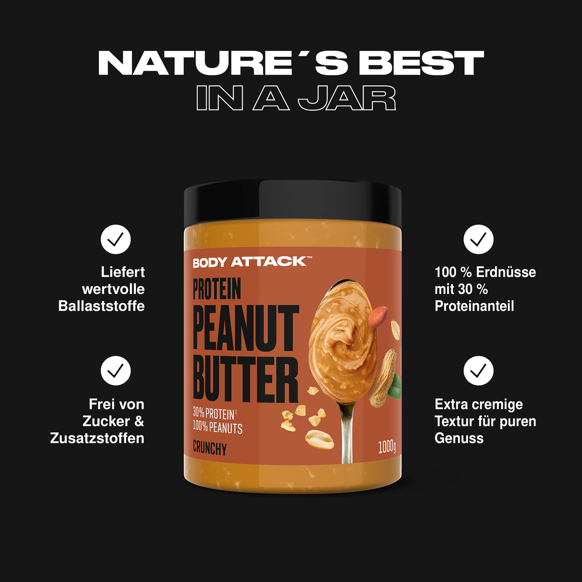 Body Attack Protein Peanut Butter