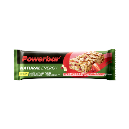 POWERBAR Natural Energy Cereal - 6 x 40 g - Strawberry & Cranberry