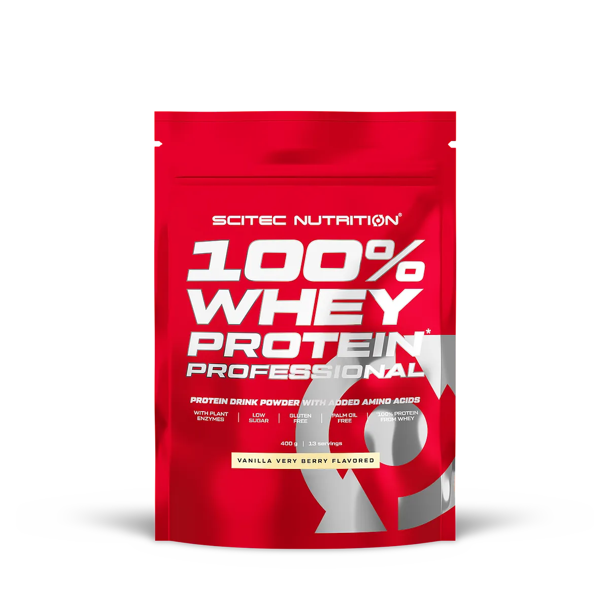 Scitec 100% Whey Protein Professional 400 g – Vanille-Waldfrüchte