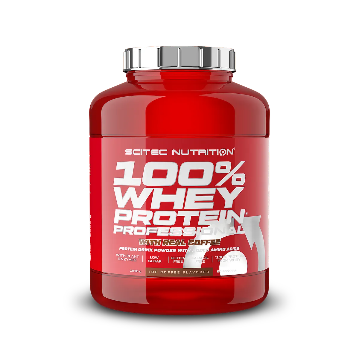 Scitec 100% Whey Protein Professional 1816 g – Eiskaffee