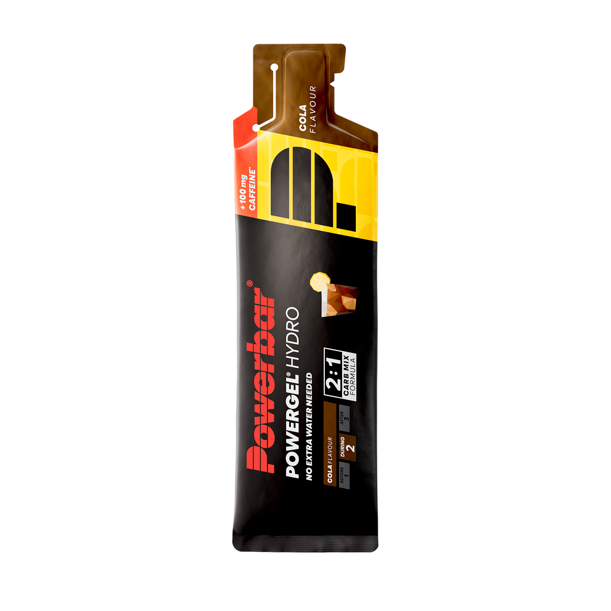 POWERBAR PowerGel Hydro - 4 x 67 ml - Cola (+ Koffein)