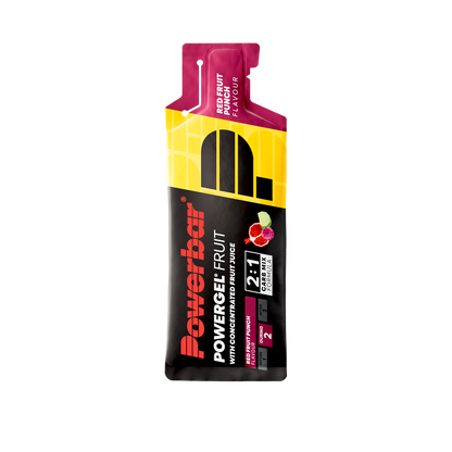 POWERBAR PowerGel Fruit - 4 x 41 g - Red Fruit Punch