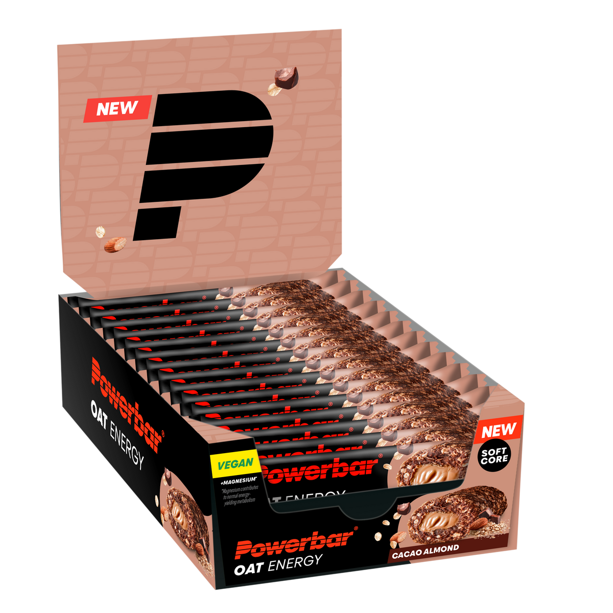 POWERBAR Oat Energy - 15 x 50 g - Cacao Almond