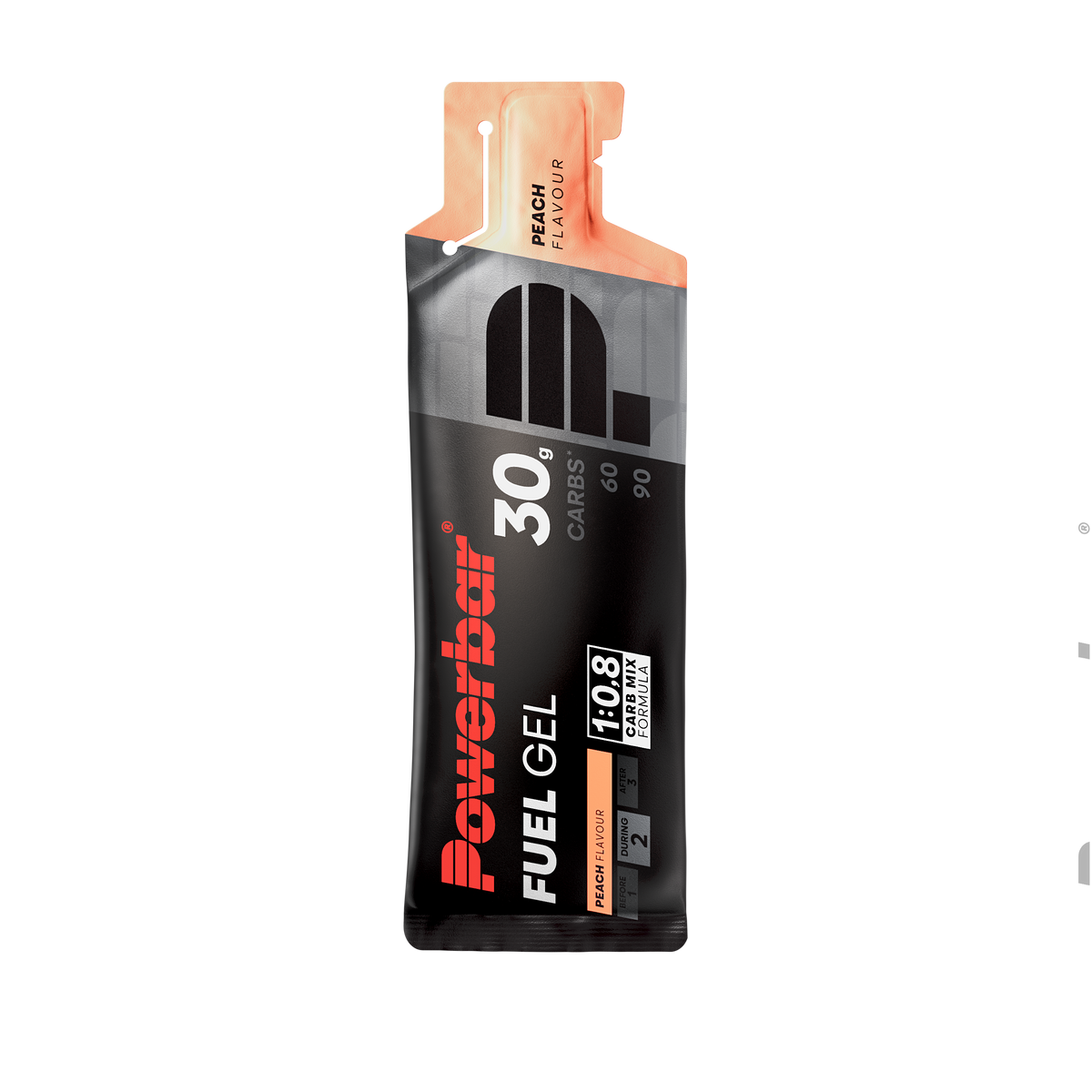 POWERBAR Fuel Gel 30 - 4 x 50 ml - Peach
