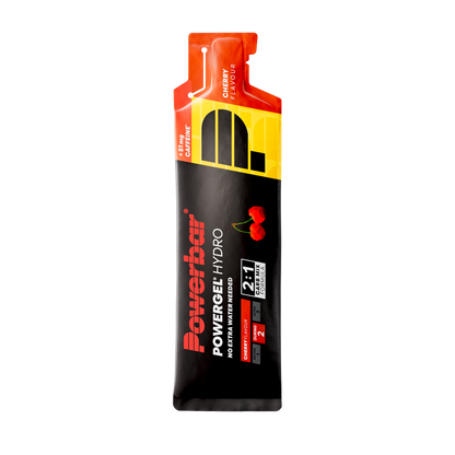 POWERBAR PowerGel Hydro - 4 x 67 ml - Cherry (+ Koffein)