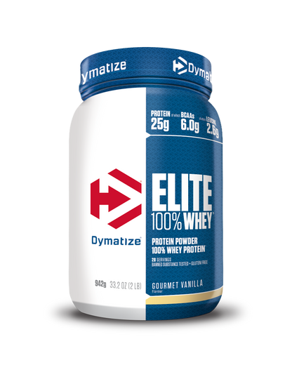 DYMATIZE Elite 100% Whey Protein 942 g – Gourmet Vanilla