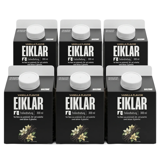BIG ZONE Eiklar Ready 2 Drink - 6 x 300 g Vanille
