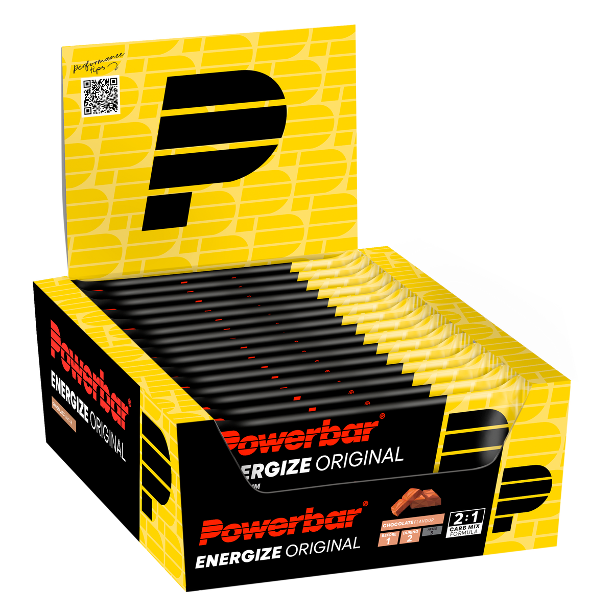 POWERBAR Energize Original - 15 x 55 g - Chocolate
