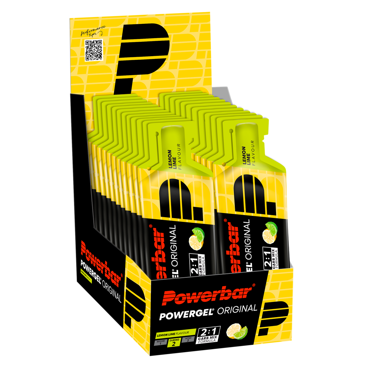 POWERBAR PowerGel Original - 24 x 41 g - Lemon-Lime