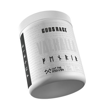 GODSRAGE Valhalla Fenrir White Pump 500 g, Dose seitlich