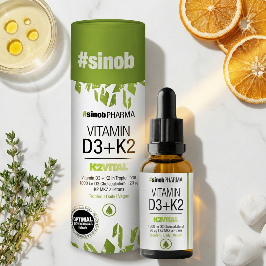 sinob Vitamin D3 + K2 Tropfen 10ml