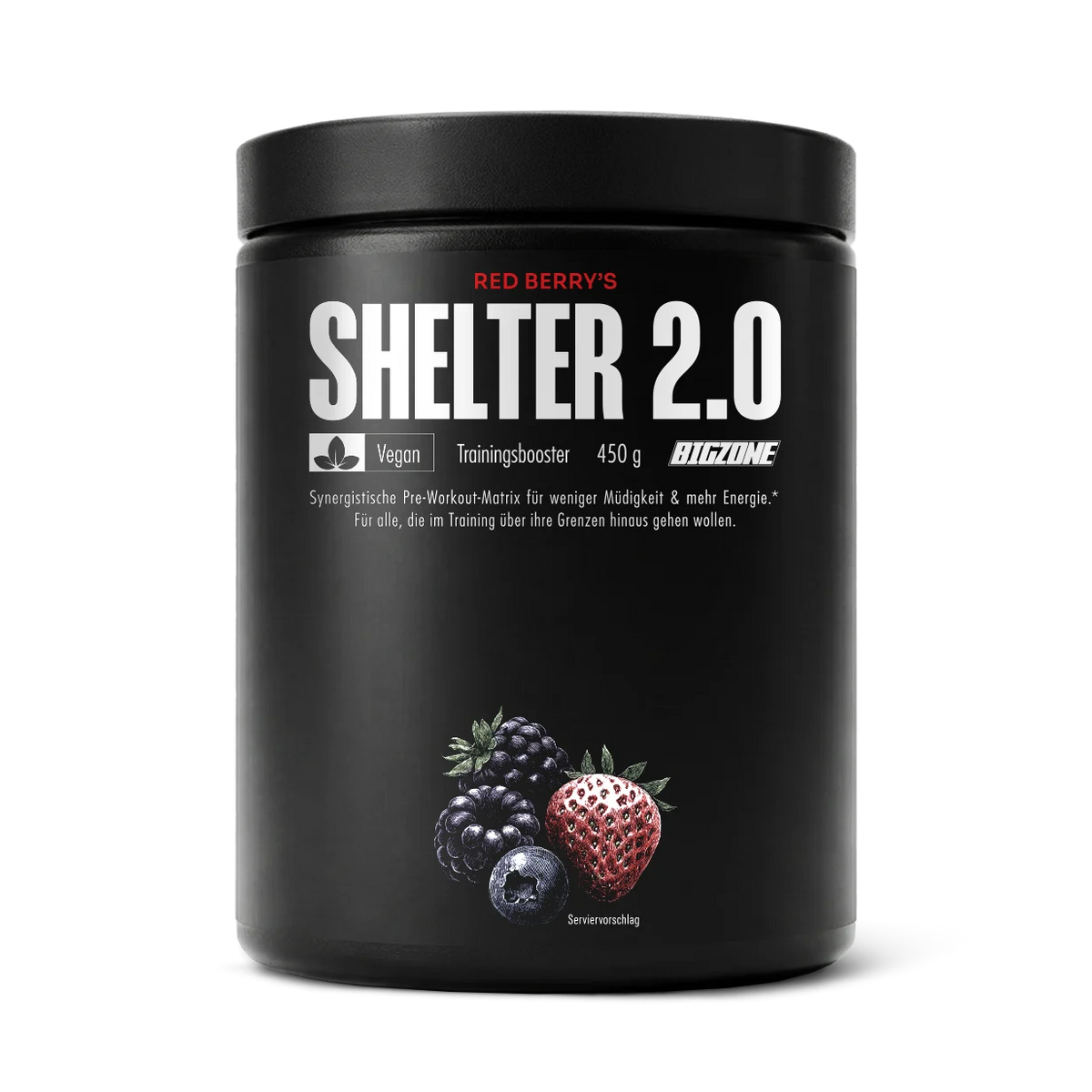 BIG ZONE Shelter 2.0 - 400 g Red Berrys