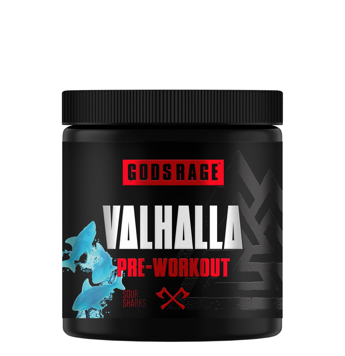 GODSRAGE Valhalla Pre-Workout 400 g – Sour Sharks