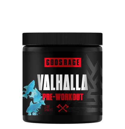 GODSRAGE Valhalla Pre-Workout 400 g – Sour Sharks
