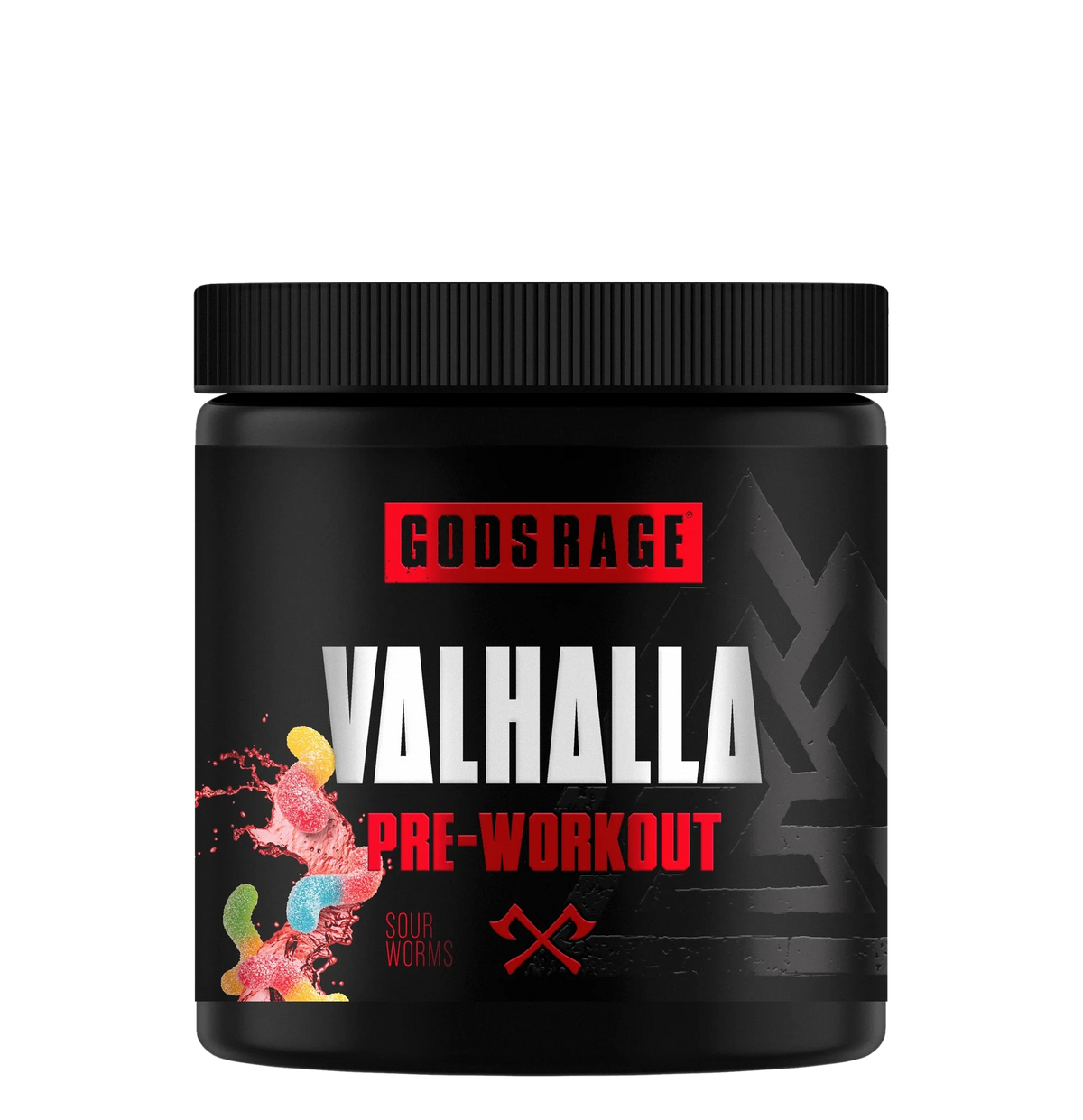 GODSRAGE Valhalla Pre-Workout 400 g – Sour Worms