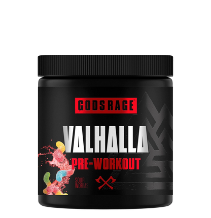 GODSRAGE Valhalla Pre-Workout 400 g – Sour Worms