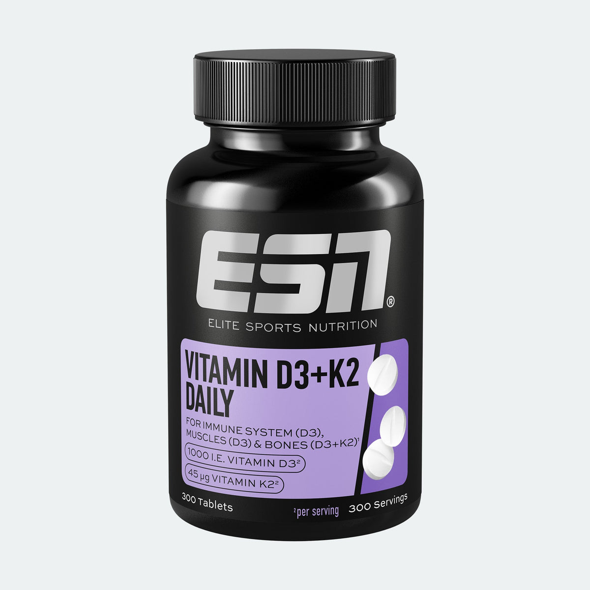 ESN Vitamin D3+K2 Daily Tabletten 300 Tabletten