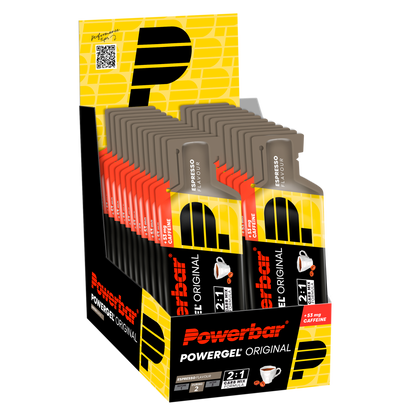 POWERBAR PowerGel Original - 24 x 41 g - Espresso (+ Koffein)