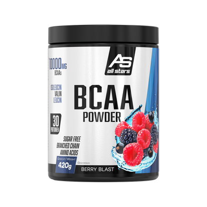 ALL STARS BCAA Powder 420 g Berry Blast, Dose Vorderseite