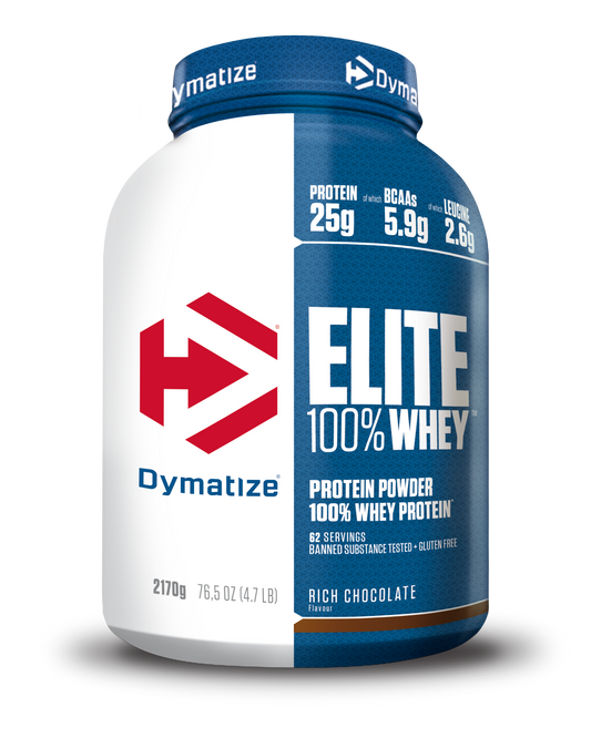 DYMATIZE Elite 100% Whey Protein 2170 g – Rich Chocolate
