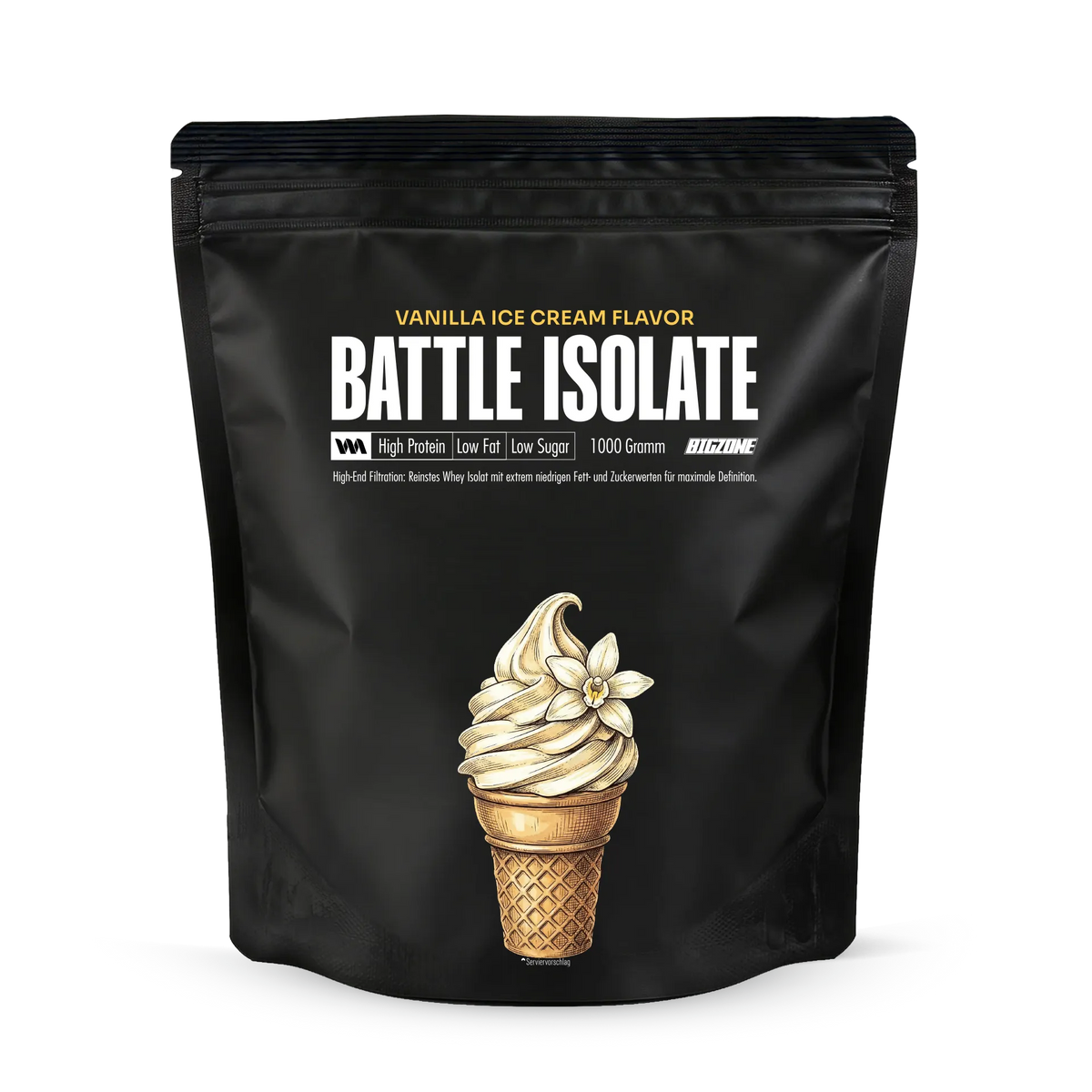 BIG ZONE Battle Isolate - 1000 g Vanille
