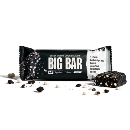 BIG ZONE Big Bar - 75 g Black & White Cookie
