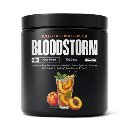 BIG ZONE Bloodstorm 2.0 - 300 g Eistee Pfirsich
