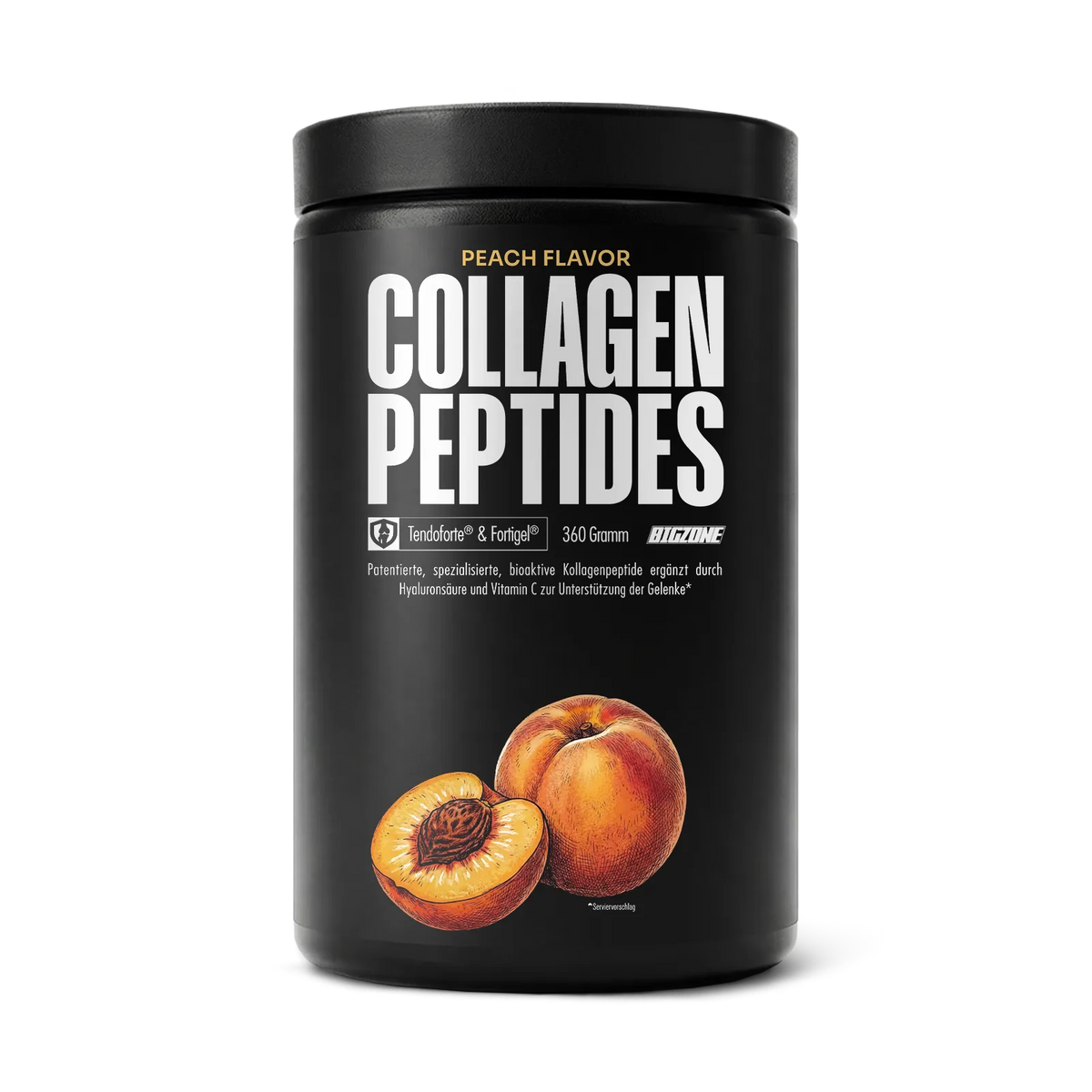 BIG ZONE Collagen Peptides - 360 g Pfirsich