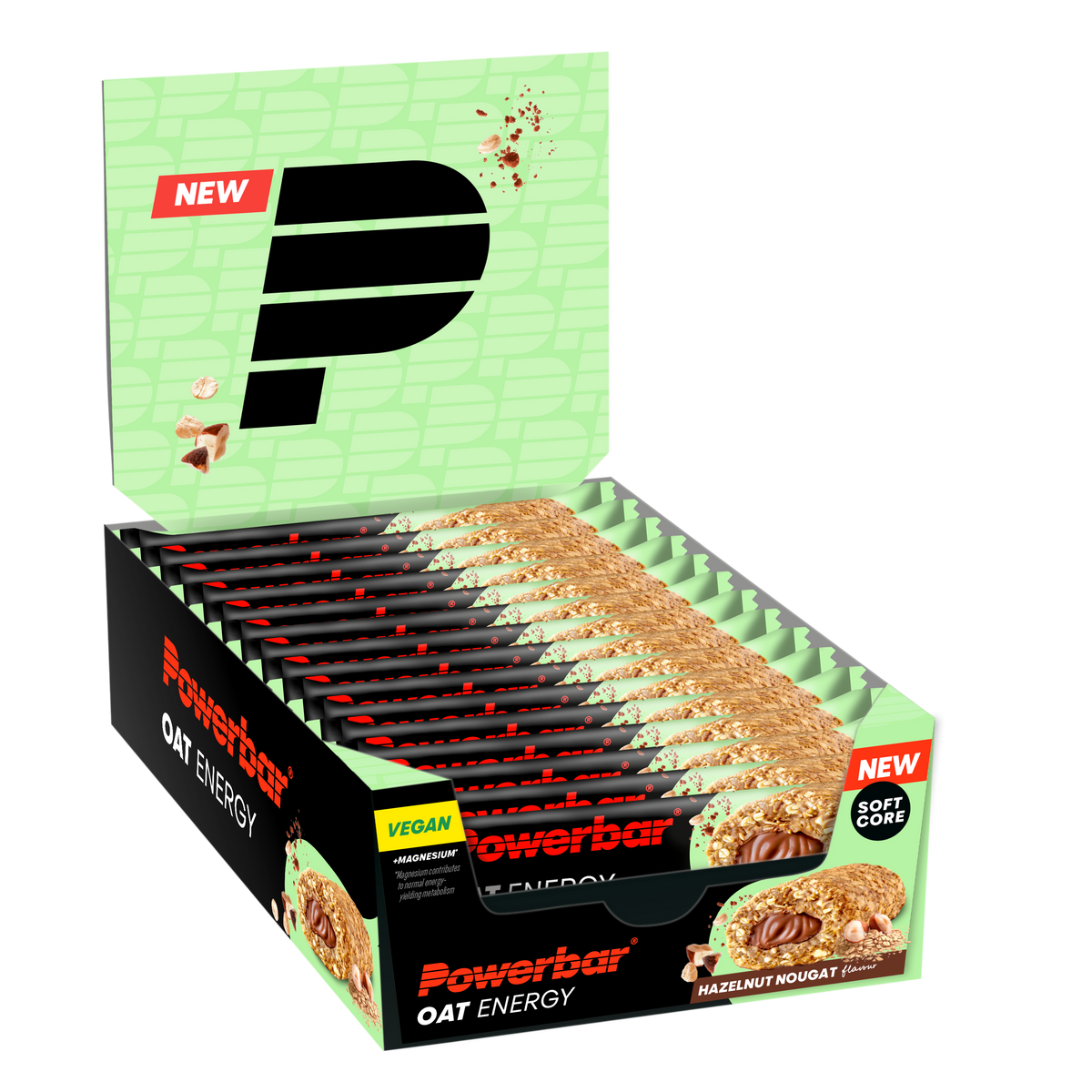 POWERBAR Oat Energy - 15 x 50 g - Hazelnut Nougat