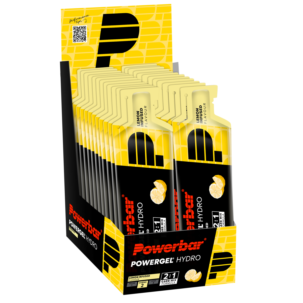 POWERBAR PowerGel Hydro - 24 x 67 ml - Lemon Infused