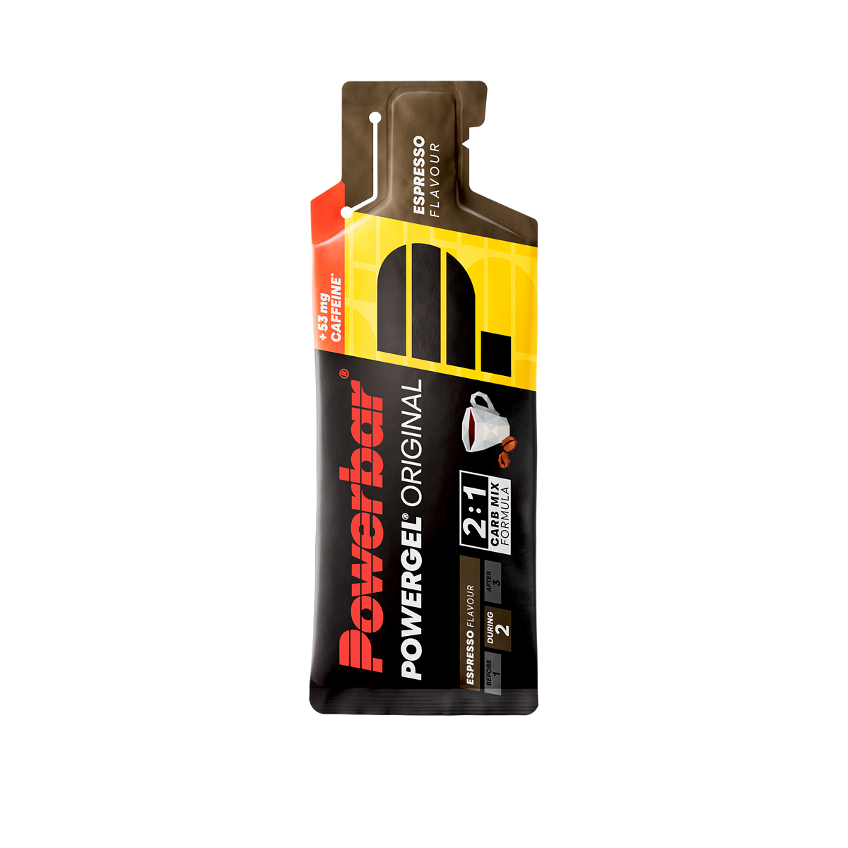 POWERBAR PowerGel Original - 4 x 41 g - Espresso (+ Koffein)