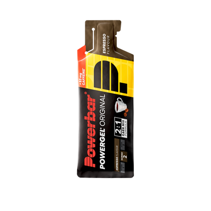 POWERBAR PowerGel Original - 4 x 41 g - Espresso (+ Koffein)