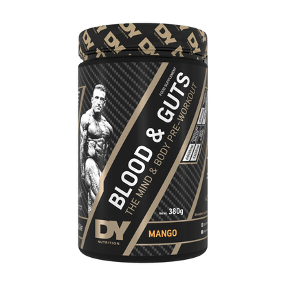 DY Nutrition Blood & Guts 380 g Mango, Dose Vorderseite