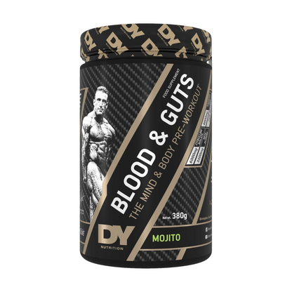 DY Nutrition Blood & Guts 380 g Mojito, Dose Vorderseite
