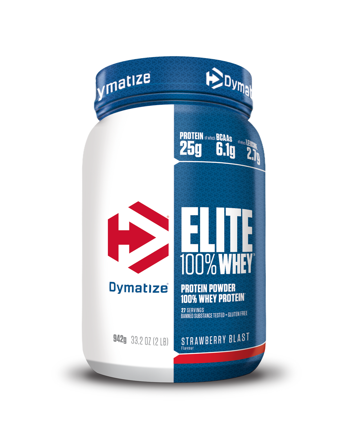 DYMATIZE Elite 100% Whey Protein 942 g – Strawberry Blast