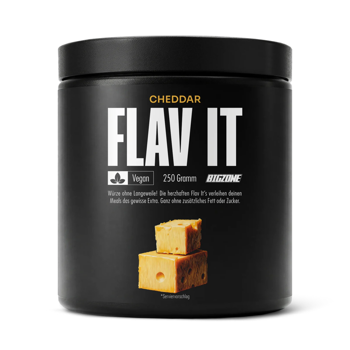 BIG ZONE Flav It Herzhaft - 250 g Cheddar