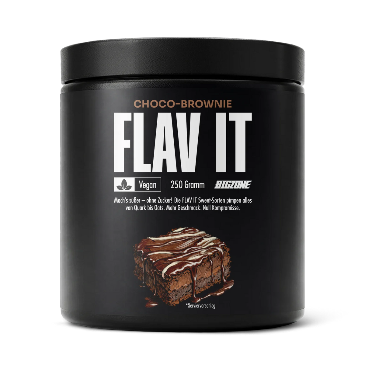 BIG ZONE Flav It Süß - 150 g Choco Brownie