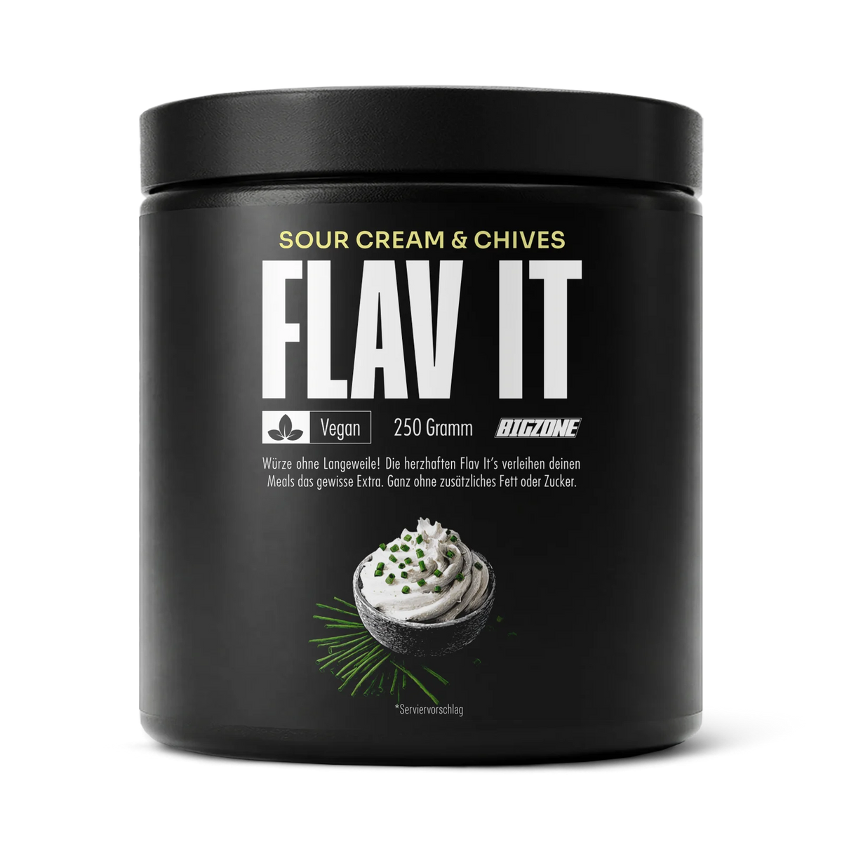 BIG ZONE Flav It Herzhaft - 250 g Sour Cream & Chives