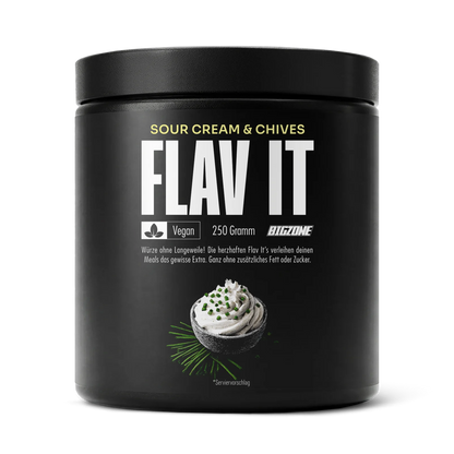 BIG ZONE Flav It Herzhaft - 250 g Sour Cream & Chives