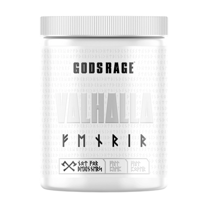 GODSRAGE Valhalla Fenrir White Pump 500 g, Dose Vorderseite