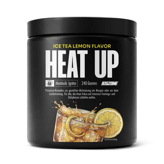 BIG ZONE Heat Up - 240 g Eistee Zitrone