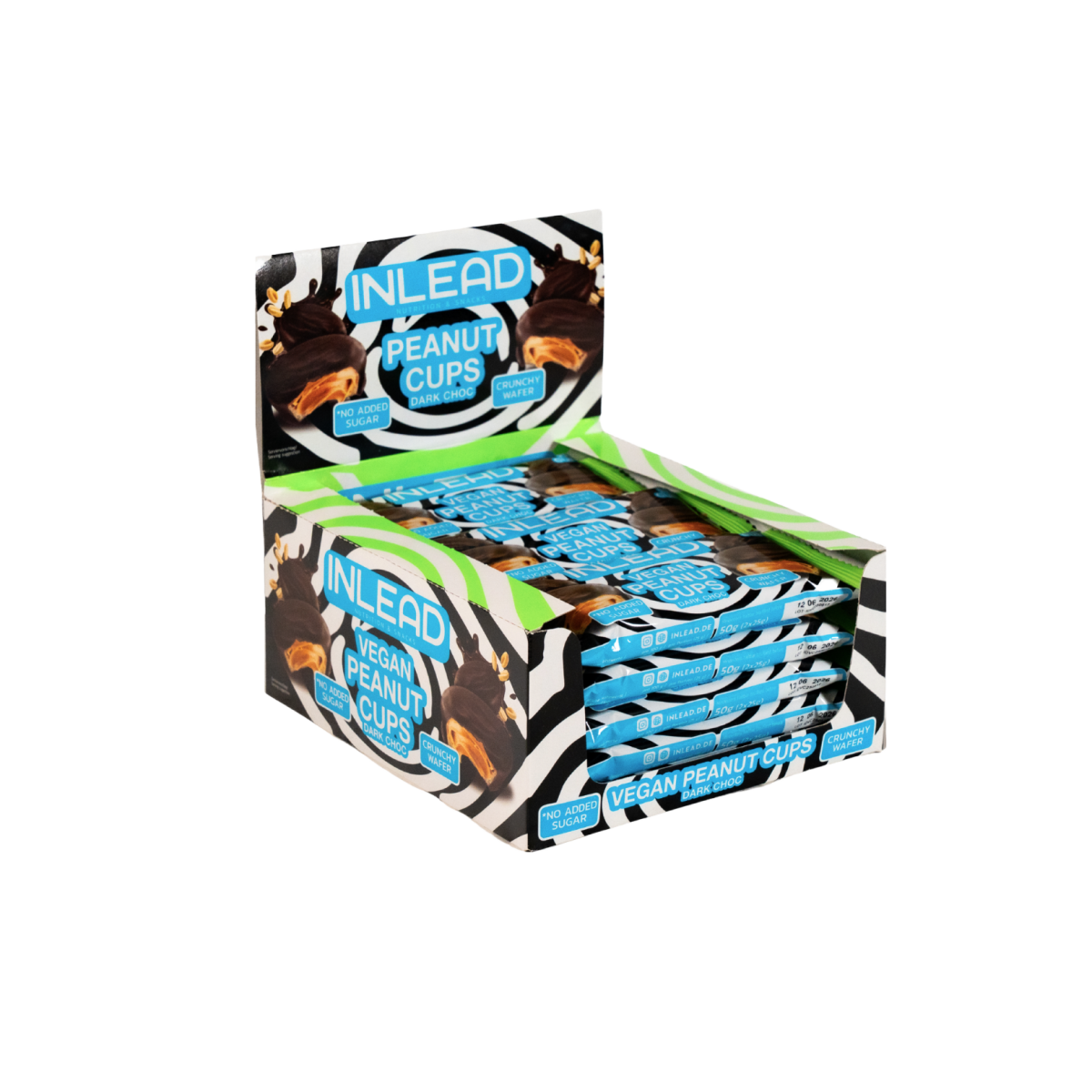Inlead Peanut Cups - [15er Display] – Vegan Dark Choc