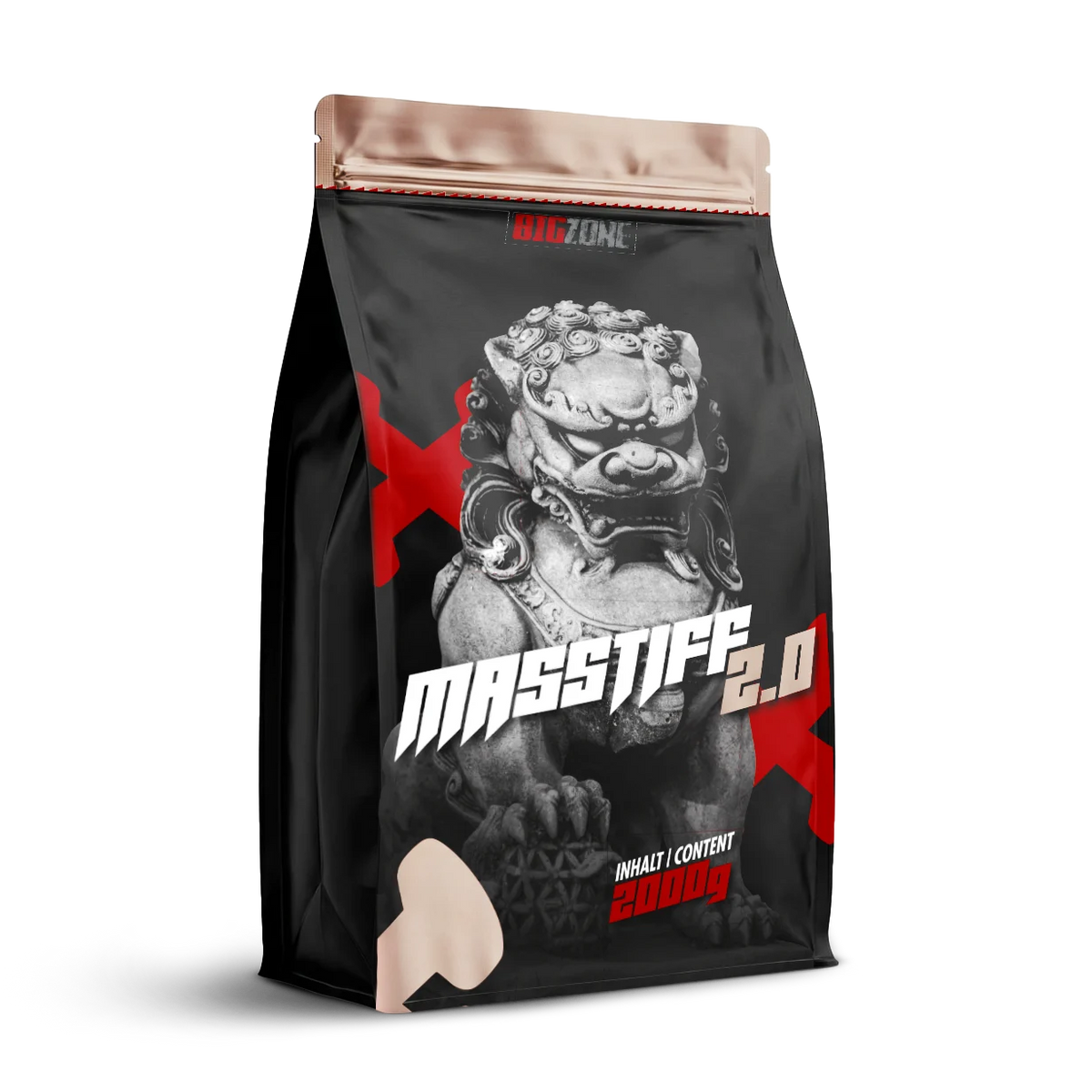 BIG ZONE Masstiff 2.0 - 2000 g Vanille