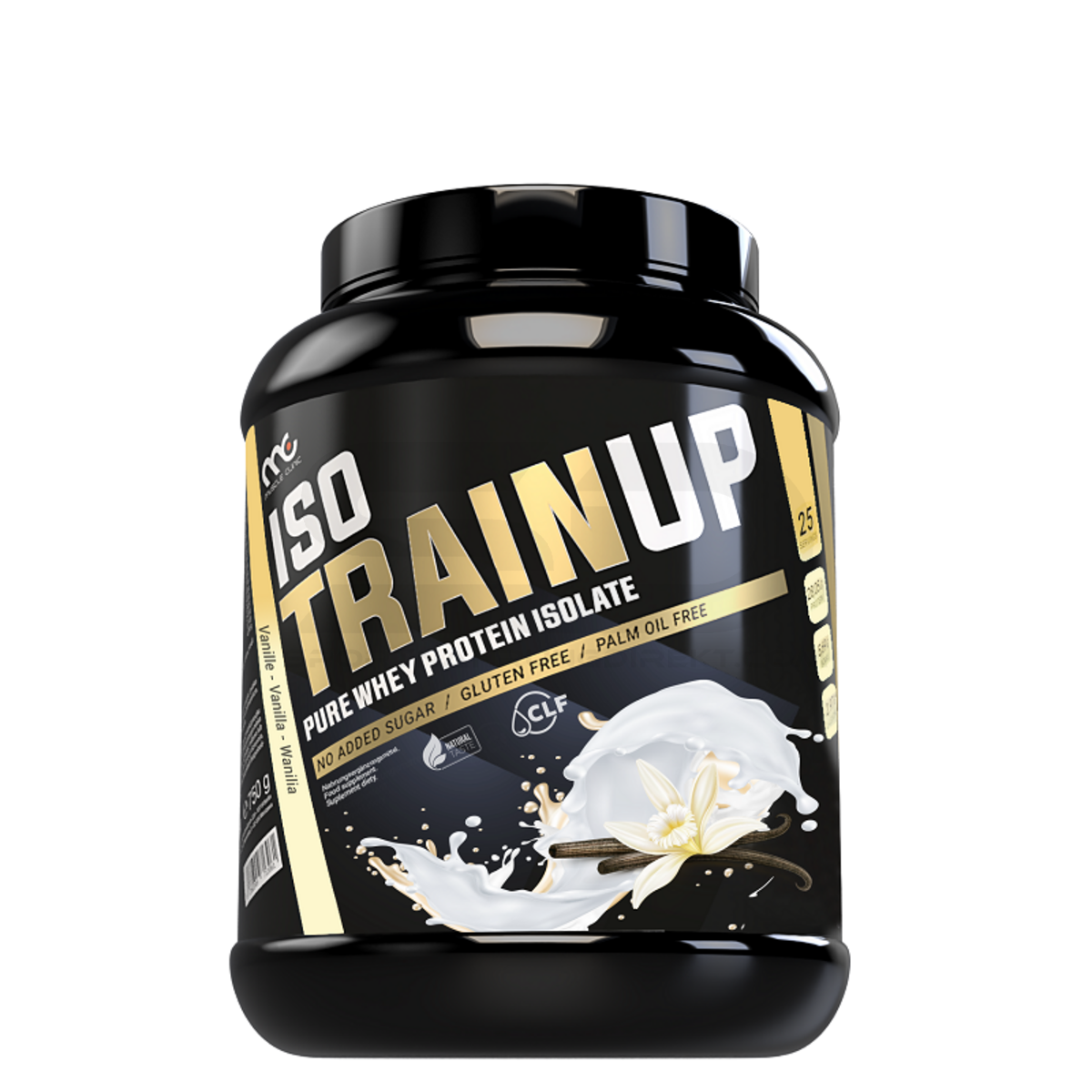 MUSCLE CLINIC Isolate TrainUp 750 g Vanilla