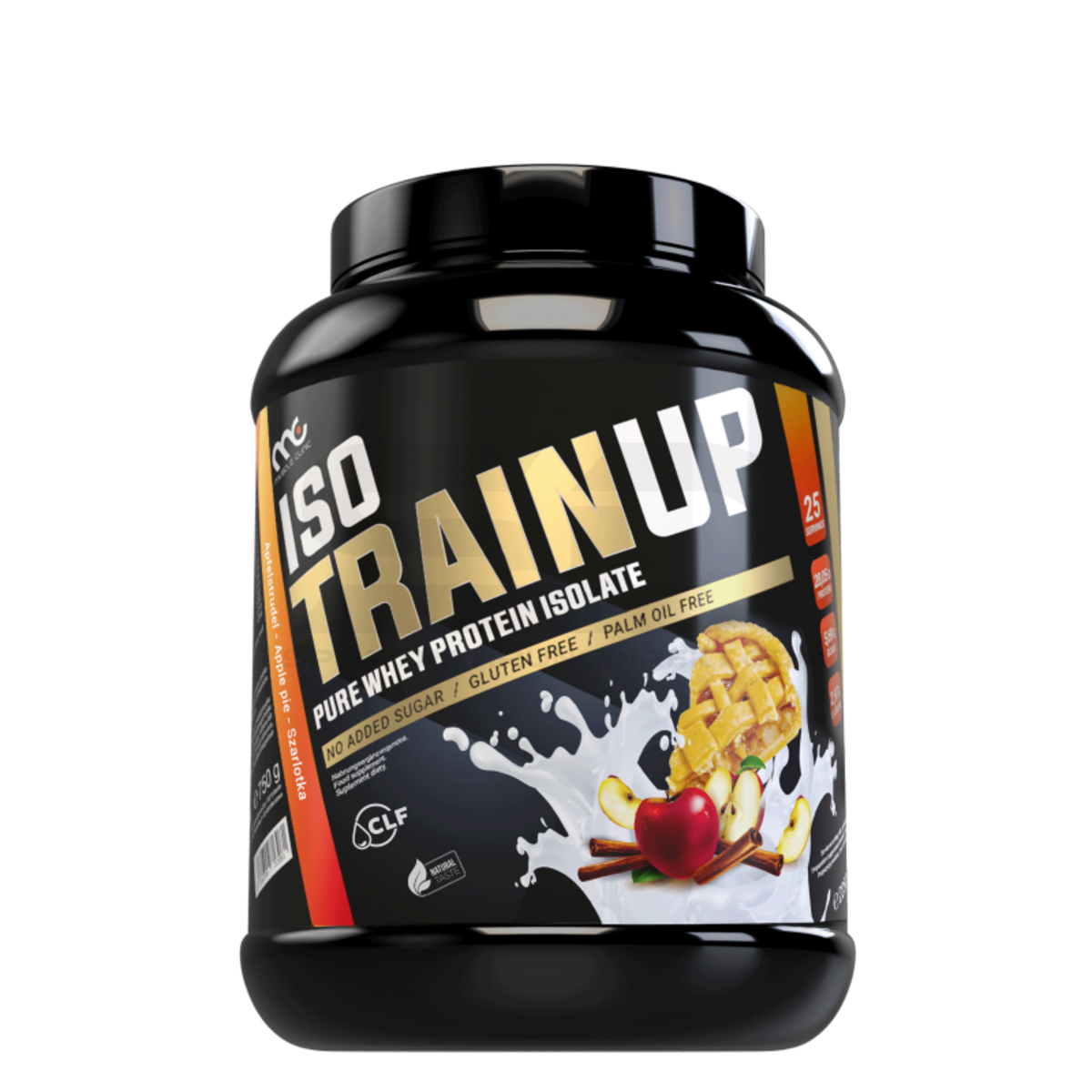 MUSCLE CLINIC Isolate TrainUp 750 g Apple Pie