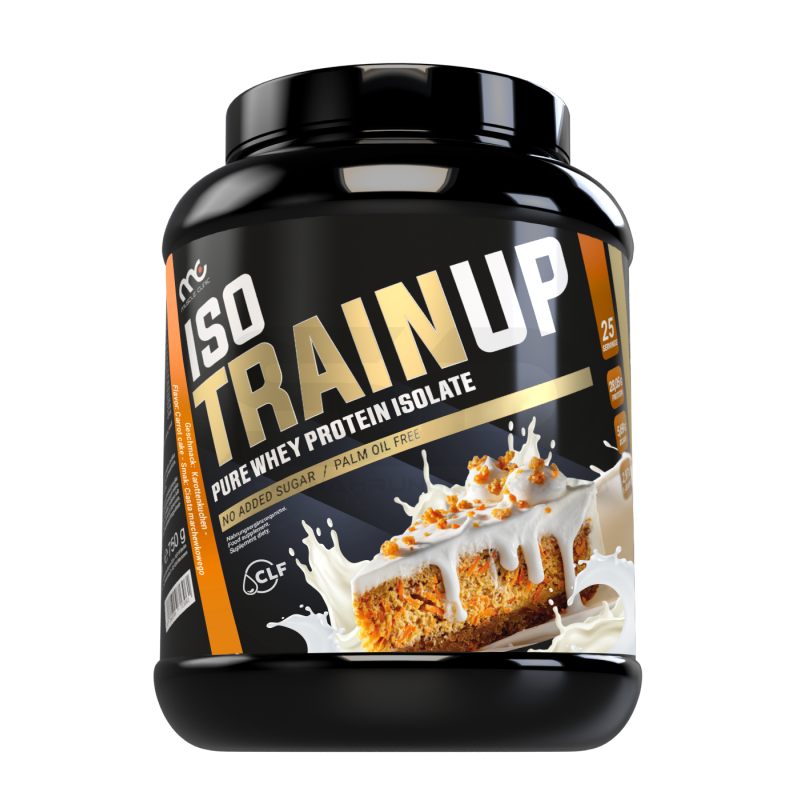 MUSCLE CLINIC Isolate TrainUp 750 g Carrot Cake